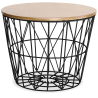 Buy Basket Side table Black 58416 - prices