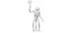 Table Lamp - Monkey Living Room Lamp -  Resina image 7