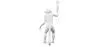 Table Lamp - Monkey Living Room Lamp -  Resina image 7