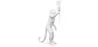 Table Lamp - Monkey Living Room Lamp -  Resina image 7
