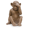 Buy 'Monkey Sees No Evil' decorative design sculpture Brown 58446 - in the EU