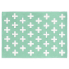 Buy Crosses scandinavian carpet Green 58455 - in the EU
