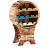 Buy Vintage Recycled wooden wine rack - Seaside Multicolour 58501 - in the EU