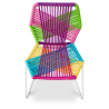Buy Frony Garden chair  - White Legs Multicolour 58534 - prices