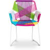 Buy Tropicalia Garden armchair Frony  - White Legs Multicolour 58537 - prices