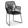 Buy Outdoor Chair - Garden Chair - Frony Black 58538 in the Europe