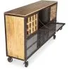 Wine Cabinet with Wheels - Industrial Design - Avara image 7