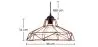  Industrial Design Ceiling Lamp - Retro Pendant Lamp - Nova image 7