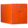 Buy Small industrial metal trunk Orange 58680 - in the EU