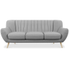Buy Scandinavian 3 seater sofa  Pink 58783 - in the EU