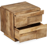 Buy Handmade wooden bedside table - Jakarta Natural wood 58877 at Privatefloor