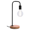 Buy Table Lamp - Scandinavian Design Desk Lamp - Bruno Black 58979 at Privatefloor