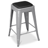 Buy Cushion with magnets for Stylix square seat Stool Black 58992 with a guarantee