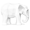 Buy Resin Elephant Geometric Figure White 59009 at Privatefloor