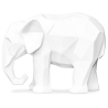 Buy Resin Elephant Geometric Figure White 59009 - in the EU