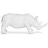 Buy Decorative Figure Rhino - Matte White - Rhyn White 59161 at Privatefloor