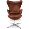 Buy Special Edition Brave chair with Ottoman - Premium Leather Vintage brown 13661 - prices