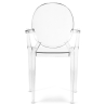Buy Transparent Dining Chair - Armrest Design - Louis XIV Transparent 16461 with a guarantee