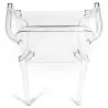 Transparent Dining Chair - Armrest Design - Louis XIV image 7