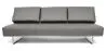 Polyurethane Leather Upholstered Sofa Bed - 3 Seater - Kart image 7