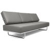 Buy Sofa Bed Kart5  (Convertible) - Faux Leather Grey 14621 Home delivery