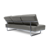 Buy Sofa Bed Kart5  (Convertible) - Faux Leather Grey 14621 in the Europe