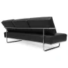 Leather Upholstered Sofa Bed - 3 Seater - Kart image 7