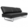 Buy Sofa Bed Kart5 (Convertible)  - Premium Leather Black 14622 - prices
