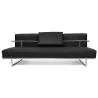 Leather Upholstered Sofa Bed - 3 Seater - Kart image 7