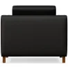 Armchair with Armrests - Upholstered in Leather - Mattathais image 7