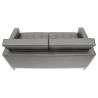 Buy Polyurethane Leather Upholstered Sofa - 2 Seater - Konel Grey 13242 in the Europe