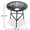 Buy Acapulco garden table Turquoise 58571 in the Europe
