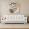 3 Seater Sofa - Fabric Upholstered - Objective image 7