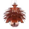 Bronze Ceiling Lamp - Artichoke Design Small Pendant Lamp - Atrich image 7