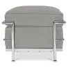  Square Footrest - Upholstered in Faux Leather - Kart image 7