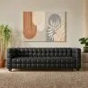 Polyurethane Leather Upholstered Sofa - 3 Seater - Nubus  image 7