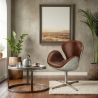 Armchair with Armrests - Aviator Style - Leather and Metal - Aviator image 7
