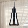 Ceiling Lamp Design - Small Chrome Metal Pendant - Carter image 7