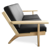 Buy Design Sofa FM350 (2 seats) - Premium Leather White 13250 at Privatefloor
