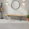 Nordic Style Wooden Bench (180cm) - Yean image 7