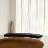 Curved Bench - Upholstered in Faux Leather - Karlo image 7