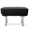 Buy Barcel Bench (1 seat) - Premium Leather Black 15425 - in the EU