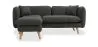 Linen Upholstered Chaise Lounge - Scandinavian Style - Vriga image 7