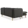 Linen Upholstered Chaise Lounge - Scandinavian Style - Vriga image 7