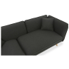 Buy Scandinavian corner sofa  Dark grey 58759 - in the EU