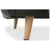 Linen Upholstered Chaise Lounge - Scandinavian Style - Vriga image 7