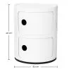 Storage Container Furniture - 2 Drawers - Caracas image 7