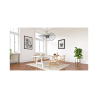Buy Dining Chair Scandinavian Design Wooden Cord Seat - Wish Black 99916432 - in the EU