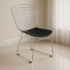 Steel Dining Chair - Grid Design - Lived image 7