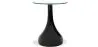 Designer Round Side Table - Glass - Lawa Bistro image 7